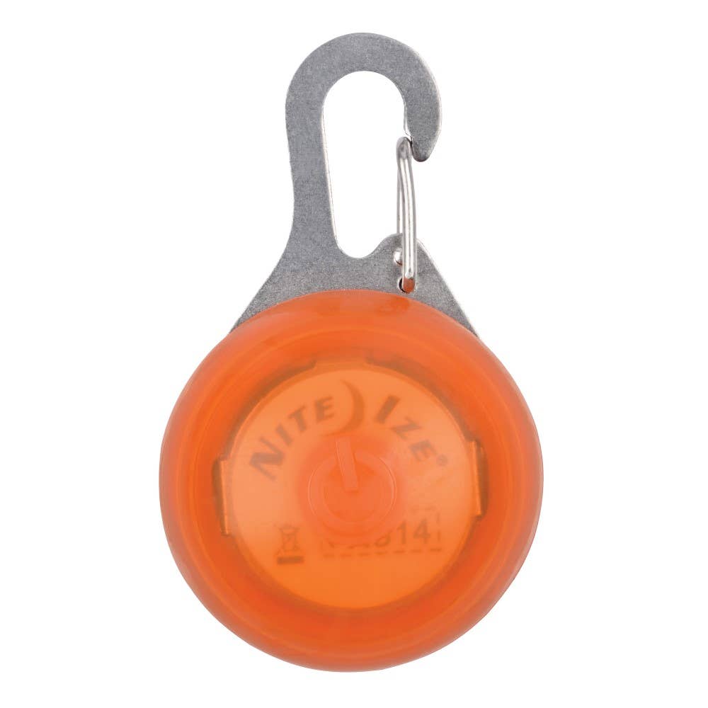 Nite Ize SpotLit Collar Light - Orange Plastic