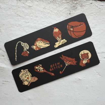 Been Better Icons Bookmark | Double-sided Bookmark