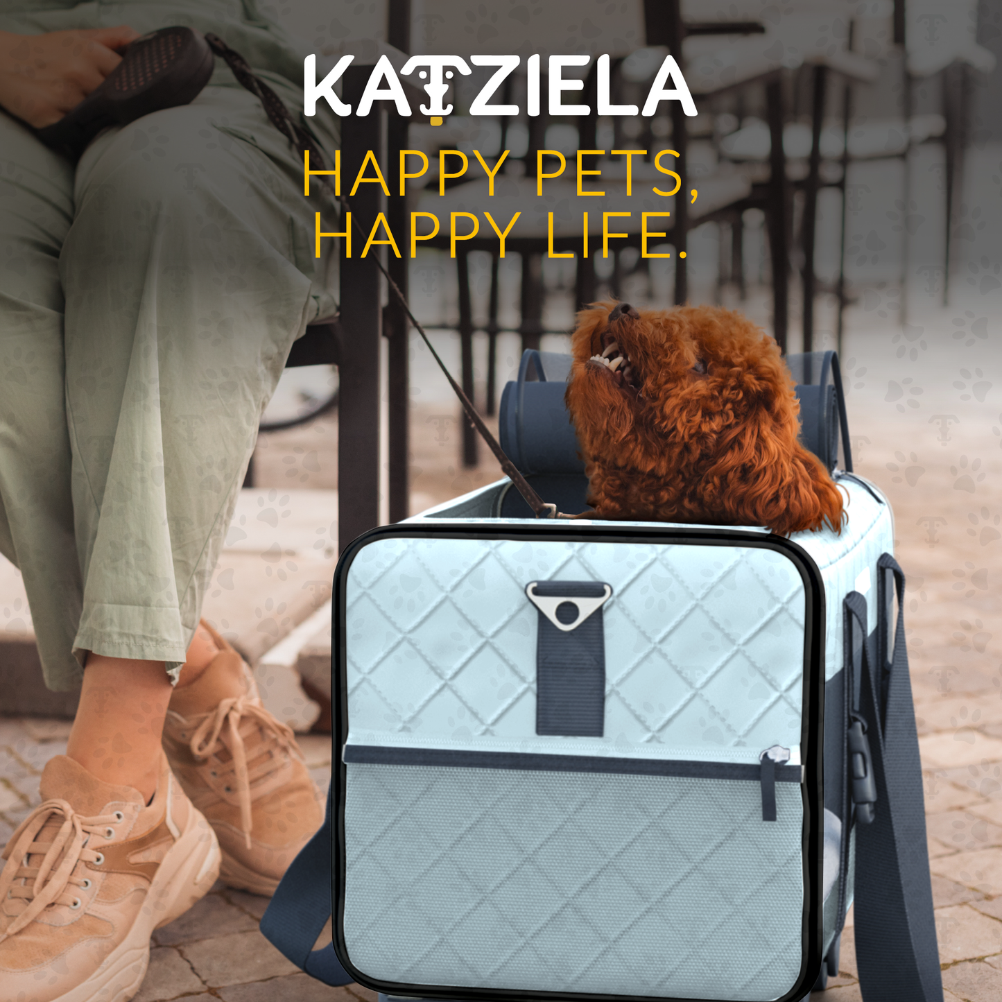 Katziela - Katziela® Quilted Chariot PRO Pet Carrier