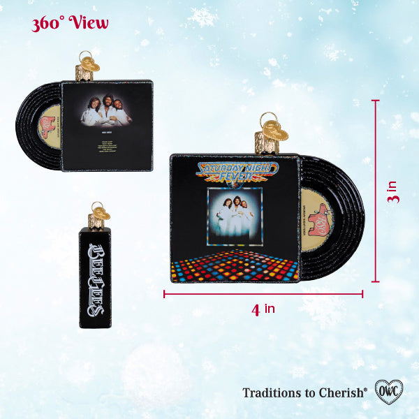 Saturday Night Fever Album Ornament