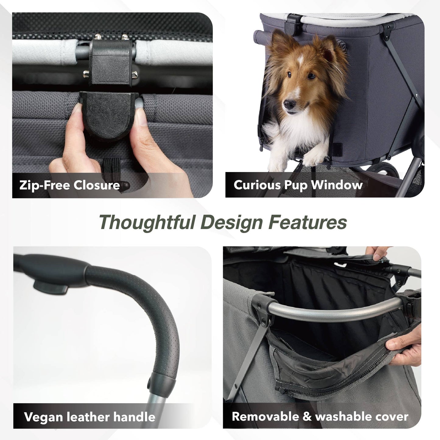 ibiyaya - Ibiyaya Maxi Deep Carriage Pet Stroller