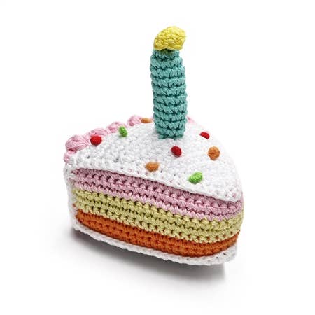 Dogo Pet - Crochet Toy - Birthday Cake