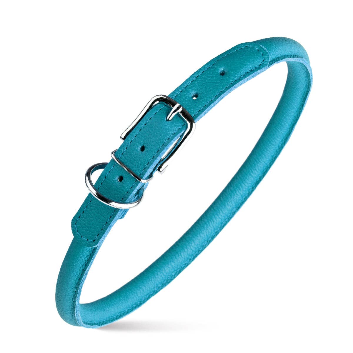 Dogline - Soft Leather Round Collar