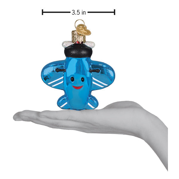 Misfit Plane Ornament