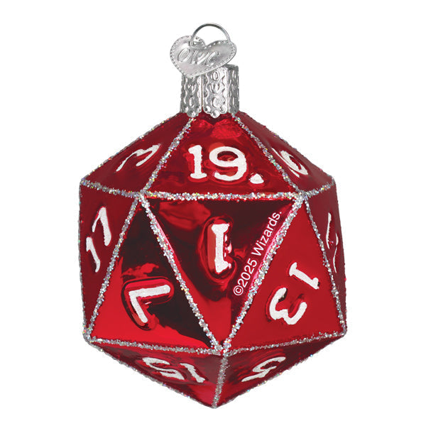 Dungeons & Dragons D20 Dice Ornament