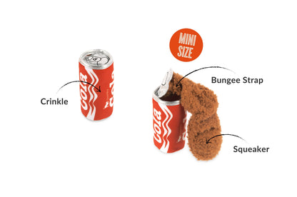 P.L.A.Y. Pet Lifestyle and You - Snack Attack - MINI Good Boy Cola