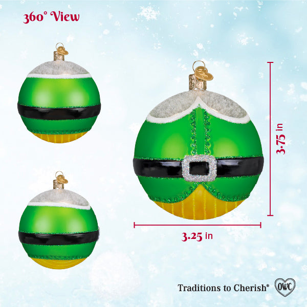 Elf Round Ornament