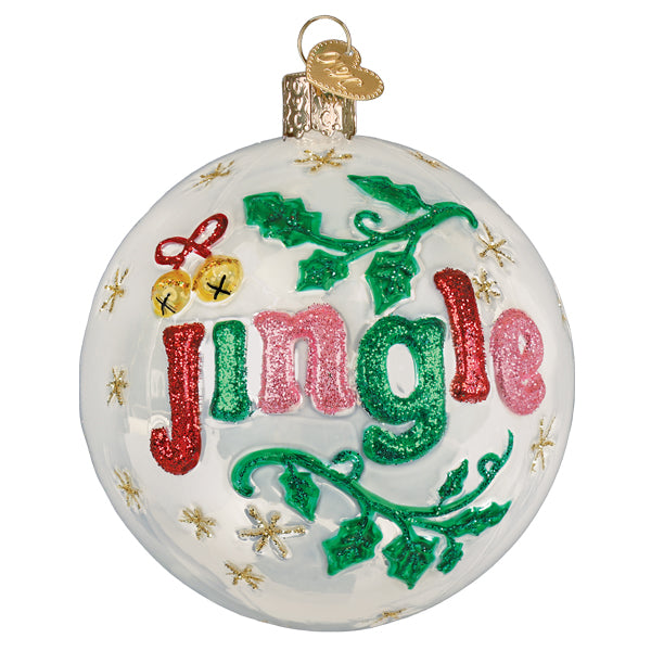Jingle Round Ornament