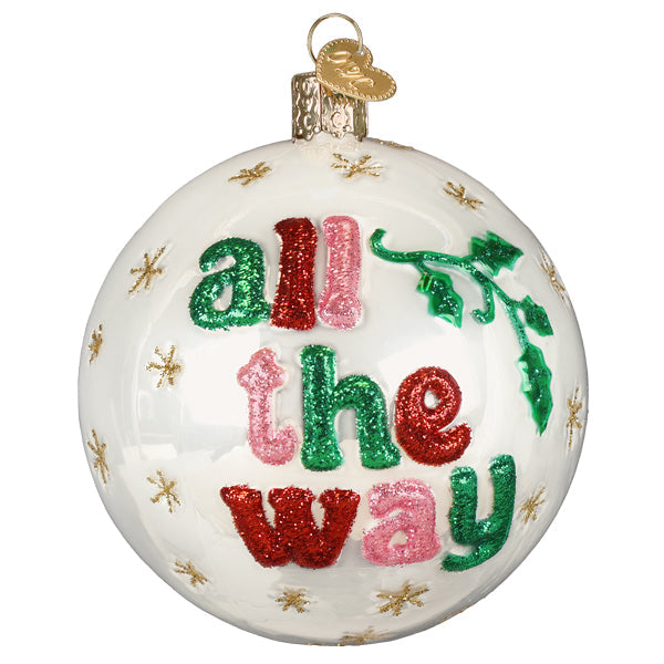 Jingle Round Ornament
