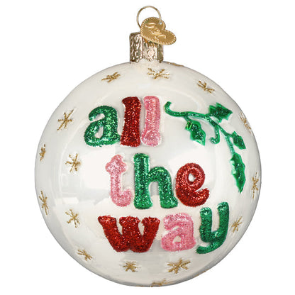 Jingle Round Ornament