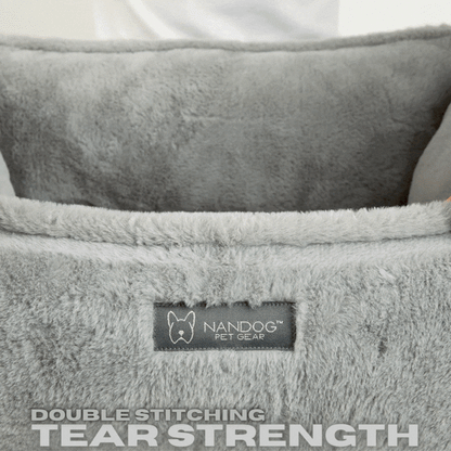 Nandog Pet Gear - The Super Cloud Bed in Pearl River Grey