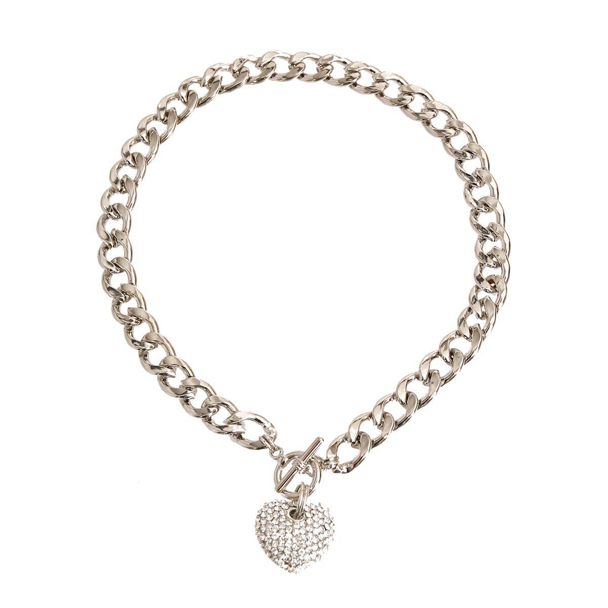 Bark Fifth Avenue - Heart Toggle Necklace