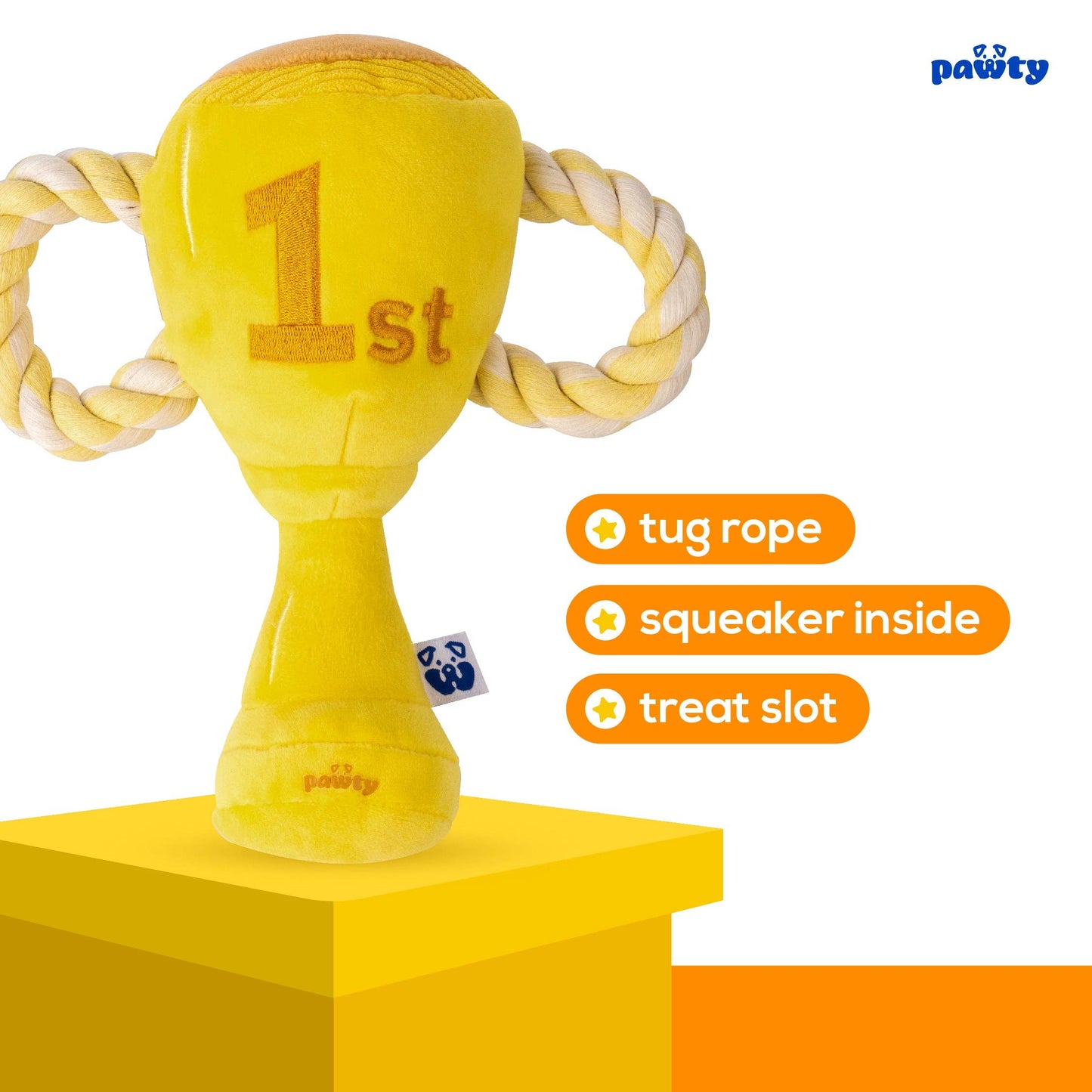PAWTY Dog Toys - TROPHY