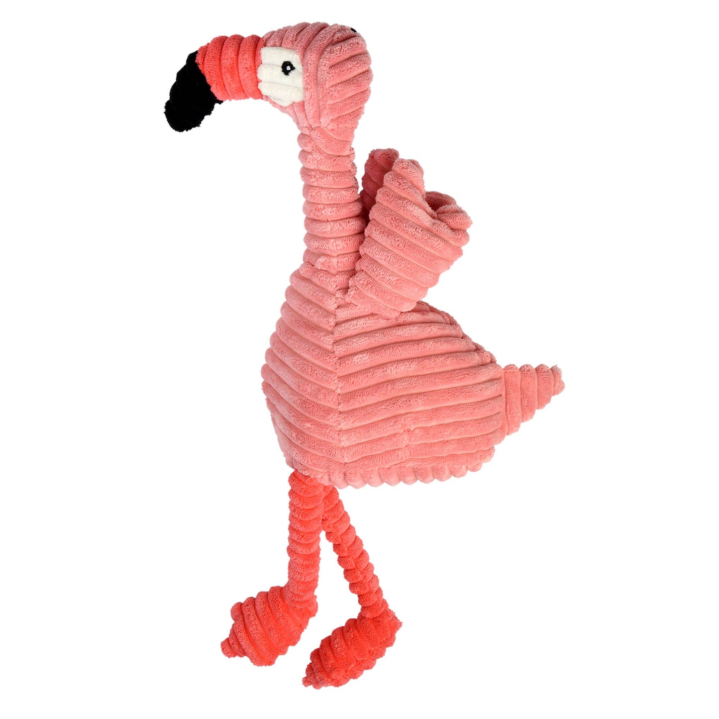 Flamingo Plush Dog Toy 17"