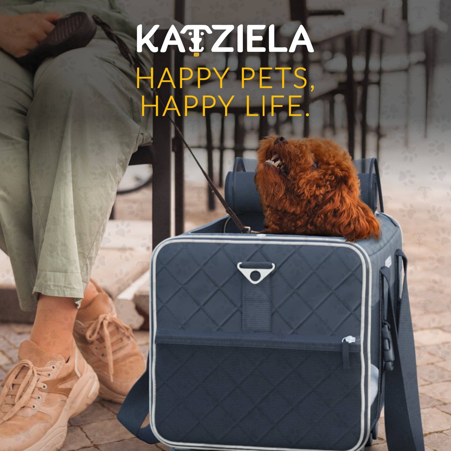 Katziela - Katziela® Quilted Chariot PRO Pet Carrier
