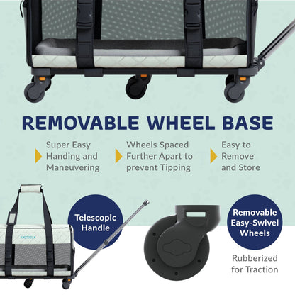 Katziela - Katziela® Quilted Chariot PRO Pet Carrier