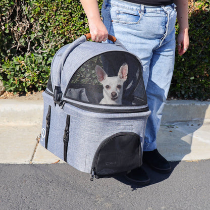 Petique, Inc - 3-in-1 Tri-Fold Pet Stroller