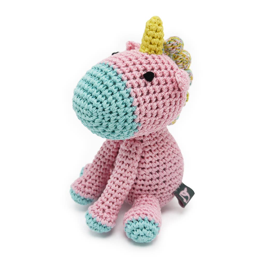 Dogo Pet Unicorn Crochet Toy