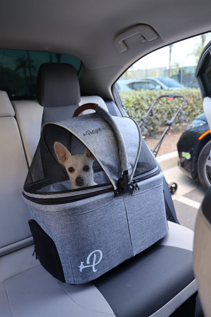 Petique, Inc - 3-in-1 Tri-Fold Pet Stroller