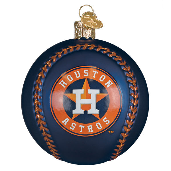 Astros Baseball Ornament