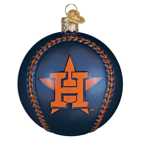 Astros Baseball Ornament