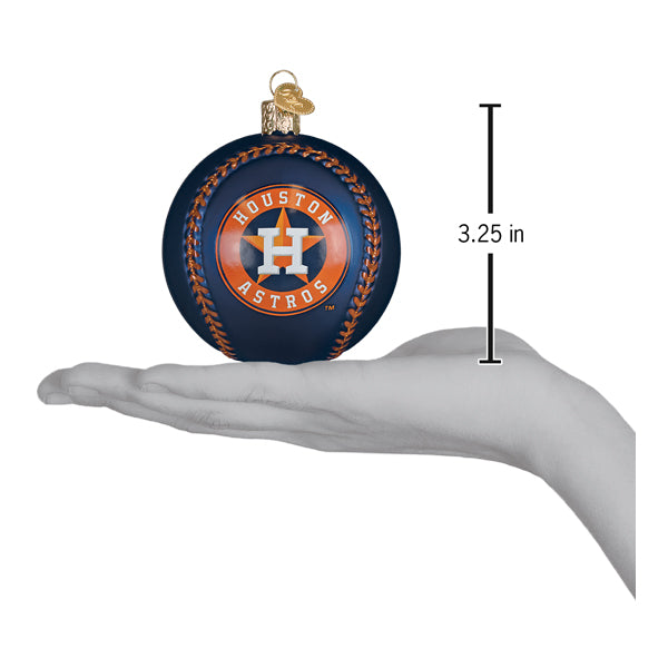 Astros Baseball Ornament
