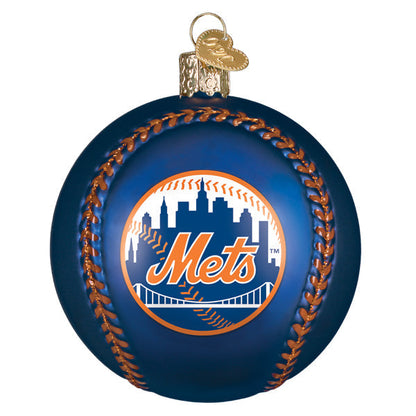 Mets Baseball Ornament