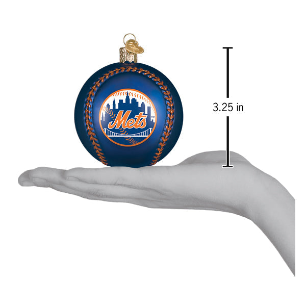 Mets Baseball Ornament