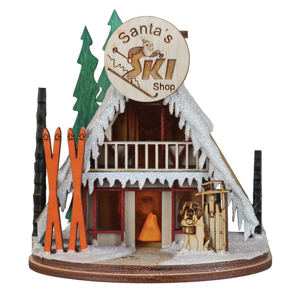 Alpine Ski Shop Ornament