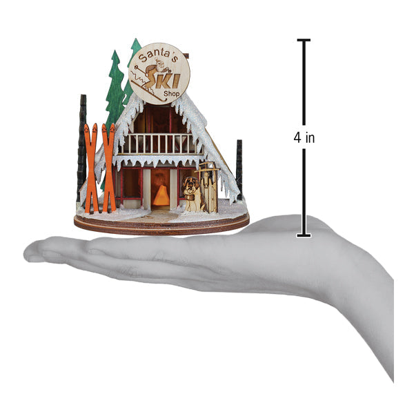 Alpine Ski Shop Ornament