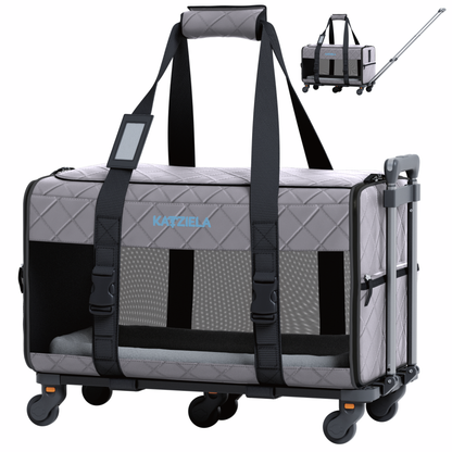 Katziela - Katziela® Quilted Chariot PRO Pet Carrier