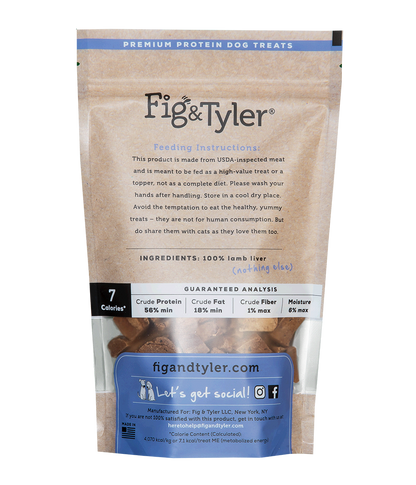 Fig & Tyler - Freeze-Dried Lamb Liver Morsels