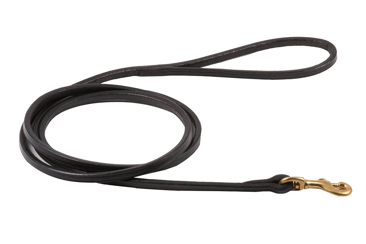 Alvalley - Flat Leather Snap Leads