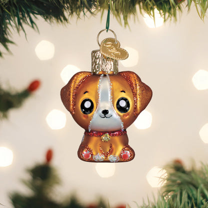 Mini Kawaii Dog Ornament