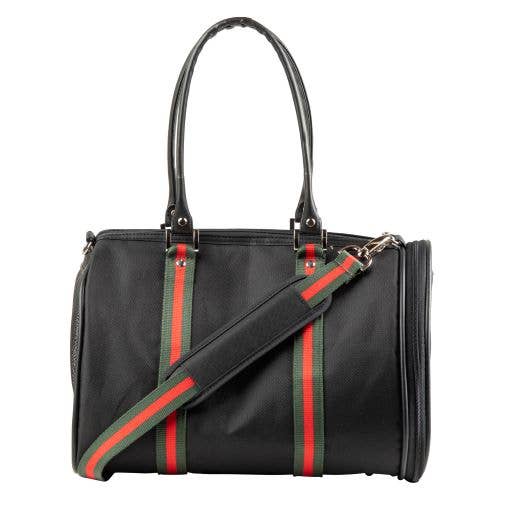 Petote - Duffel - Black with Stripe