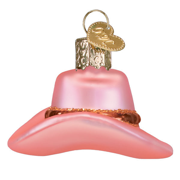 Mini Cowgirl Hat Ornament
