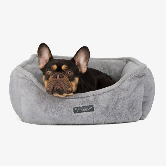 Nandog Pet Gear - The Super Cloud Bed in Pearl River Grey