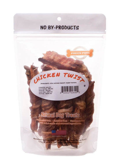 Preen Pets - Chicken Sweet Potato Twists