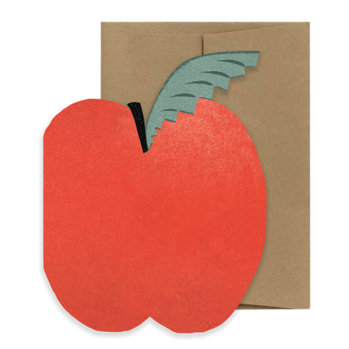 Big Apple Card - Die Cut Card