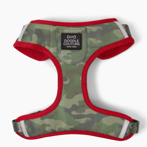 Doodle Couture, New York - Modern Camo Adjustable Harness