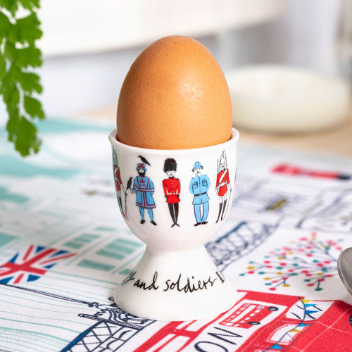 Alice Tait London Soldiers Egg Cup