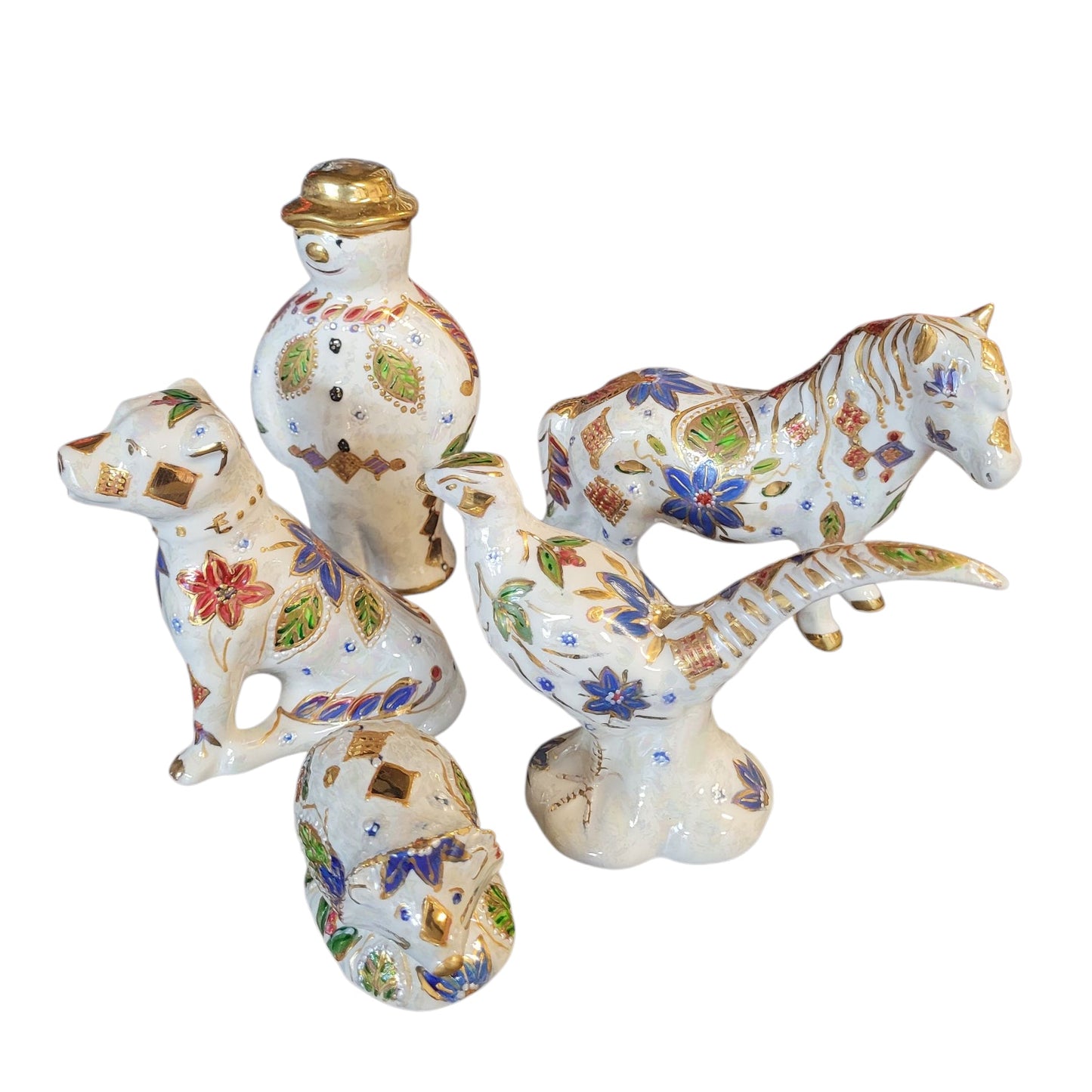 Anita Harris Imari Snowman