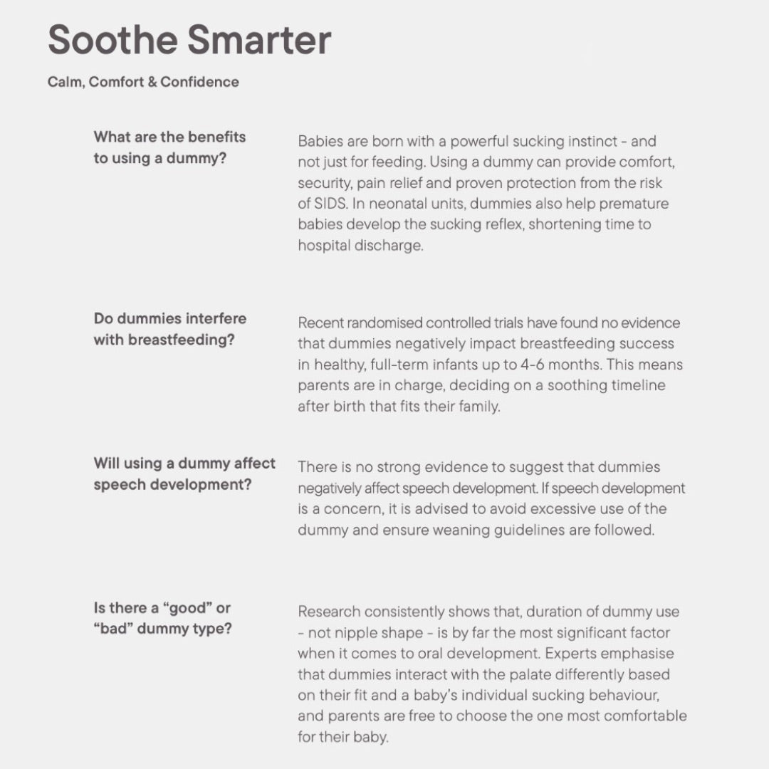 BIBS Infinity Symmetric Pacifier - 2 Pack - Ivory/Blush - Silicone