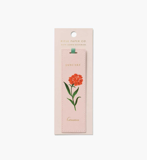 Birth Month Bookmark - January