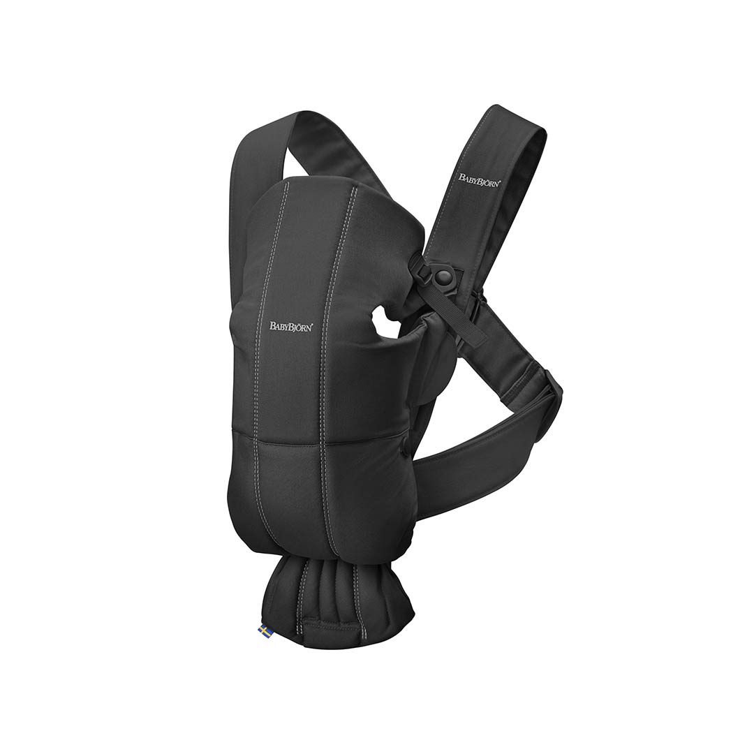 BabyBjörn Baby Carrier Mini - Woven - Black