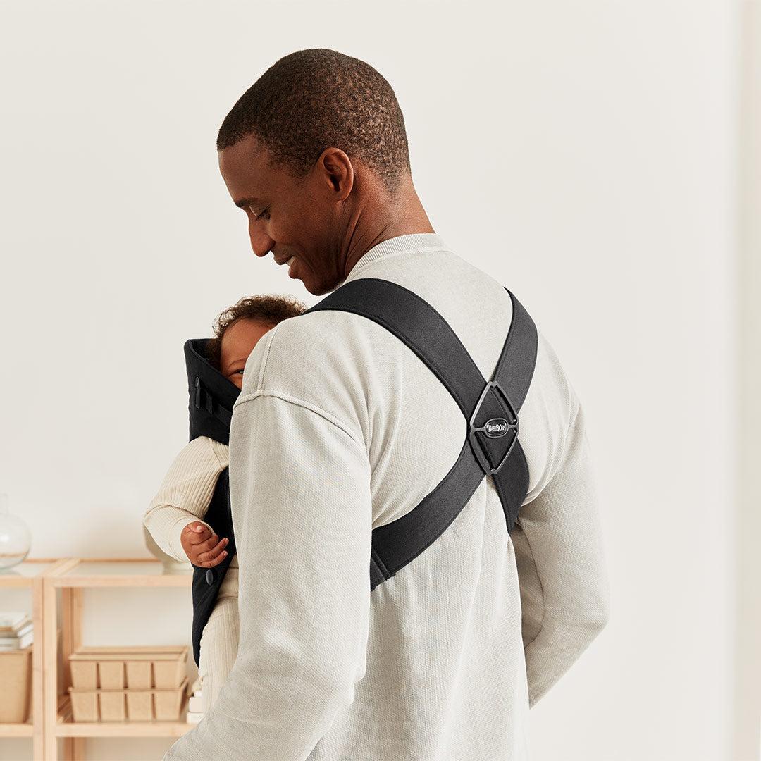 BabyBjörn Baby Carrier Mini - Woven - Black