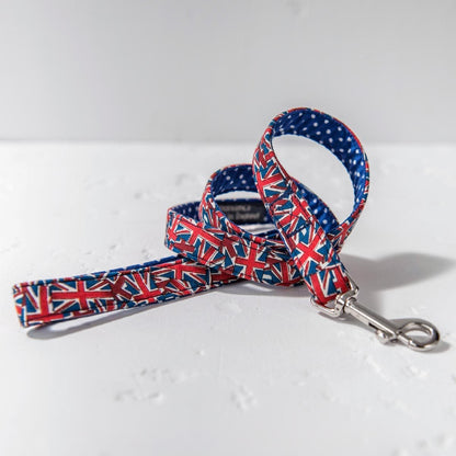 BlossomCo Union Jack Dog Lead