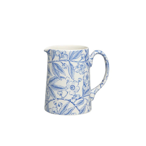 Burleigh Blue Prunus Tankard Jug Small 284ml