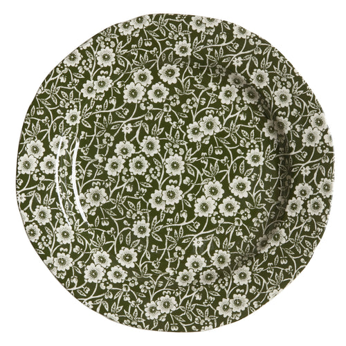 Burleigh Dark Green Plate 21.5cm