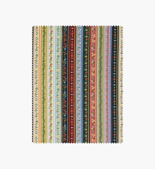 Gemma Cotton Metallic Fabric - Multi